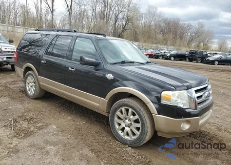 2012 Ford Expedition El Xlt z USA, uszkodzony, nr VIN 1FMJK1J52CEF64587
